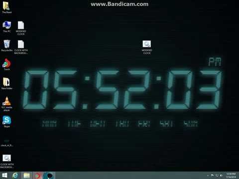 HOW TO MAKE YOUR OWN 3D CLOCK USING NOTEPAD AND CMD
