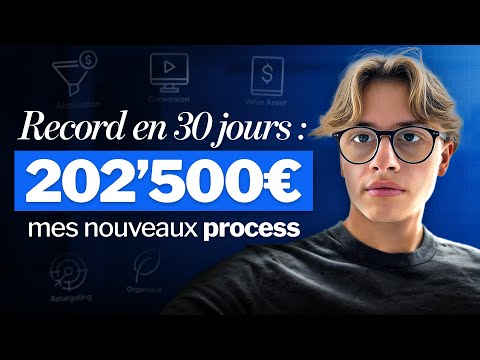 Comment j’ai fait 202 500€ en 30 jours à 21 ans (mes nouveaux process)