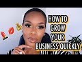 HOW TO START & GROW YOUR BEAUTY BUSINESS