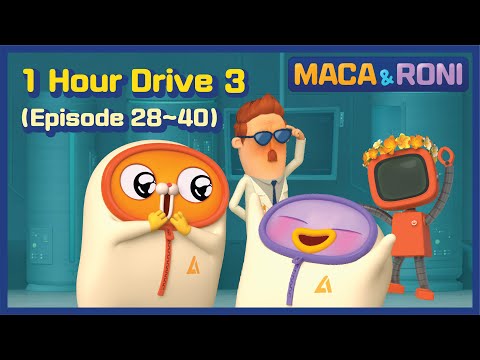 [MACA&RONI] 1Hour Drive 3 (Episode 28-40) | Macaandroni Channel
