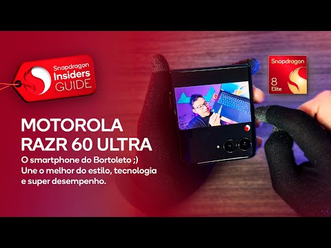 REVIEW DO MOTOROLA RAZR 60 ULTRA!