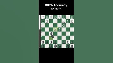 My FIRST 100% Accuracy Chess Game!