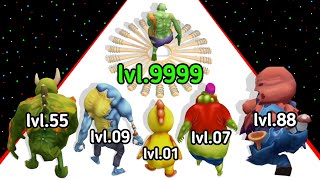 Zombie Evolution Shooting Game Level Up Zombie Monster Gameplay (New Game) 2024 screenshot 5