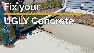 Fix Your Ugly Concrete