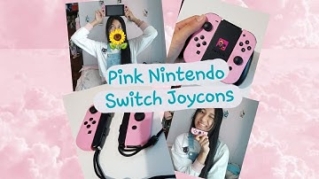 Pink Switch Joycons | Process of Joycon Shell Replacement
