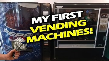Just bought my first VENDING MACHINES!!!