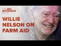 Capture de la vidéo Willie Nelson On How Farm Aid Got Started | The Big Interview