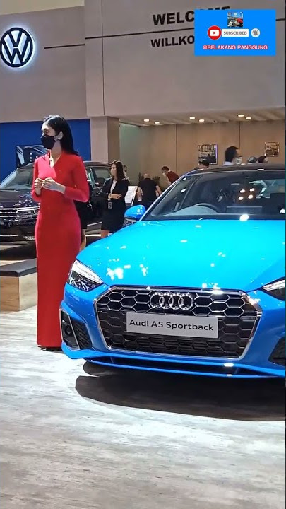 SPG CANTIK MOBIL AUDY DI GIIAS