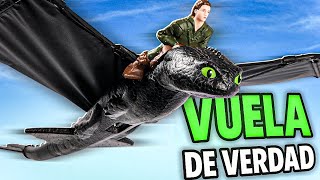 Este Chimuelo Furia Nocturna Vuela De Verdad De Cómo Entrenar A Tu Dragón