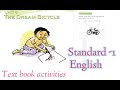 Class-1 English |THE DREAM BICYCLE |Text book activities unit-6|#Edu mate
