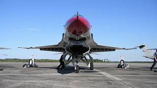 Air Force Thunderbirds Departure from NAS Pensacola 2020