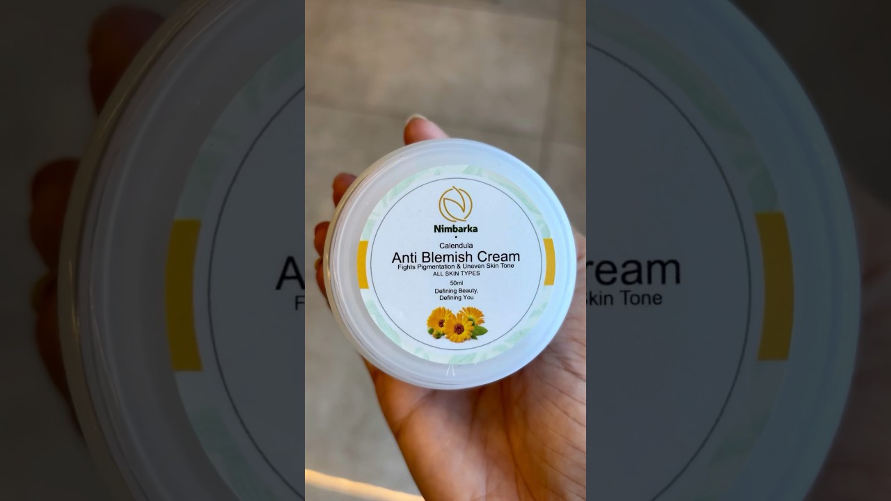 Calendula Anti-blemish cream🌼Shop Now At👉www.buynimbarka.com 