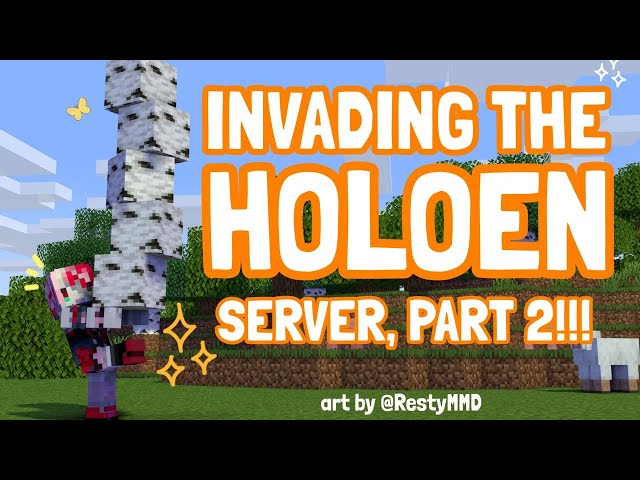 【MINECRAFT】THE SERVER CANNOT ESCAPE THE ZOMBIE IDOL【Hololive Indonesia 2nd Gen】のサムネイル