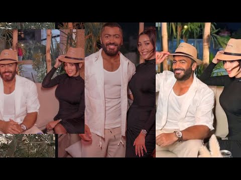 تيمو وبسوم واجمل اللحظات وحفل افتتاح كافيه تامر حسني وحضور عدد كبير من الفنانين وفرحة تاليا