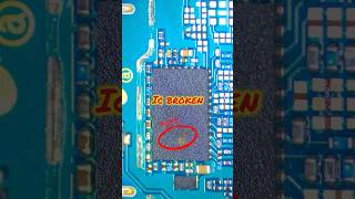 Network ic broken short replacement #HardwareRepair #smartphonerepair #CellphoneRepair