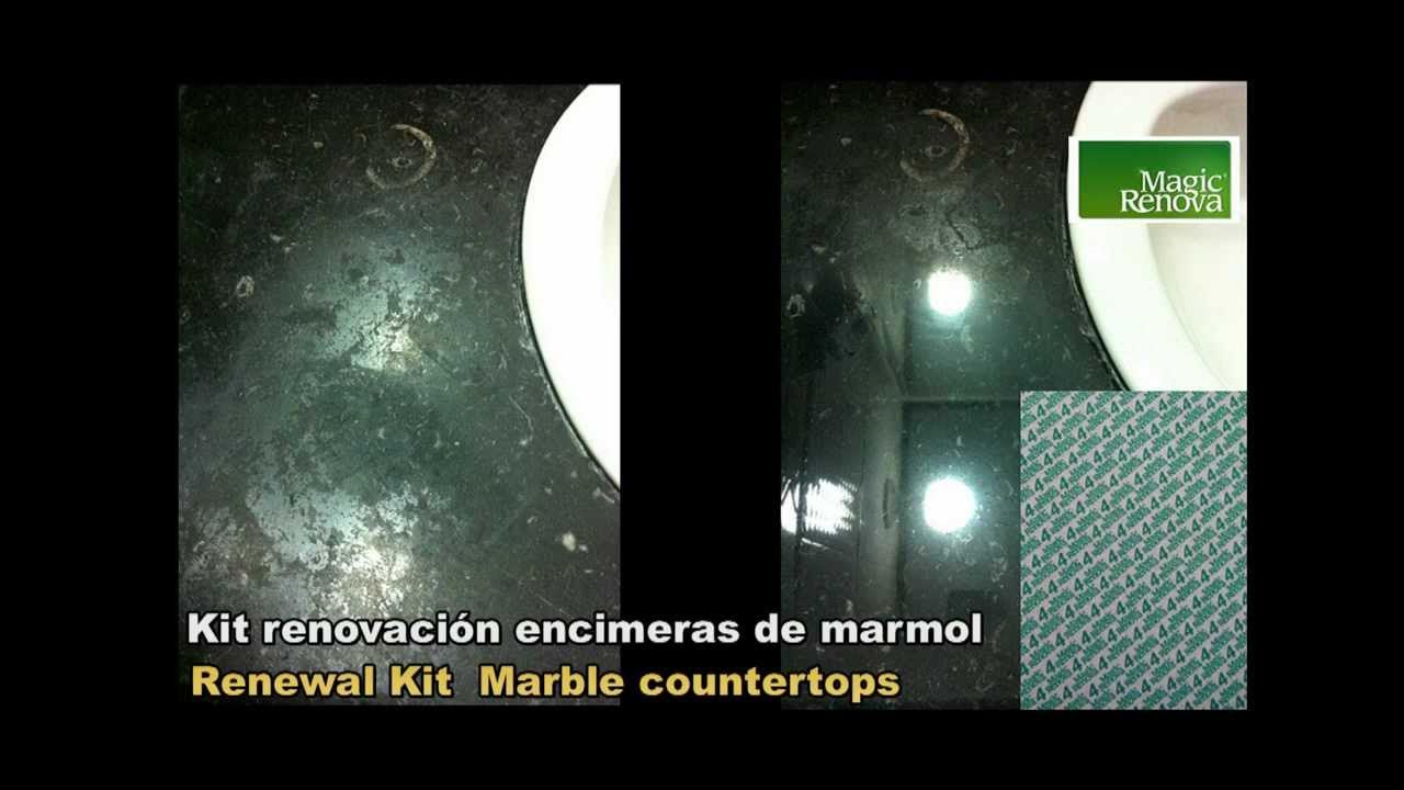 1 Kit Manual Elimina manchas del marmol a mano, muy facil de usar Funciona  