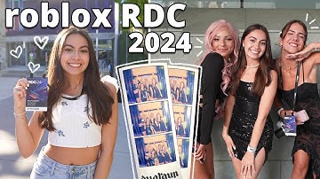 i went to Roblox RDC 2024