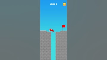 Draw Bridge Game | Level 3 #shorts #gameplay #shortsvideo