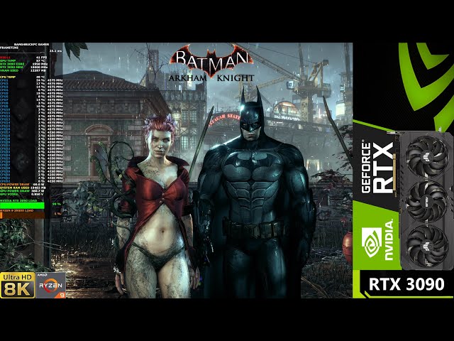 Batman: Arkham Knight 8K Ray Tracing Mod Offers Stunning Game Upgrade