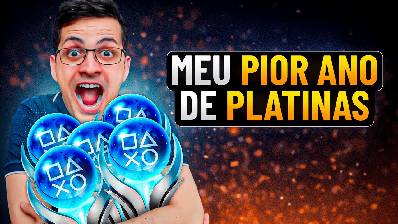 Esse foi o PIOR ano da minha vida como Platinador… 🏆💀- Retrospectiva Playstation 2025