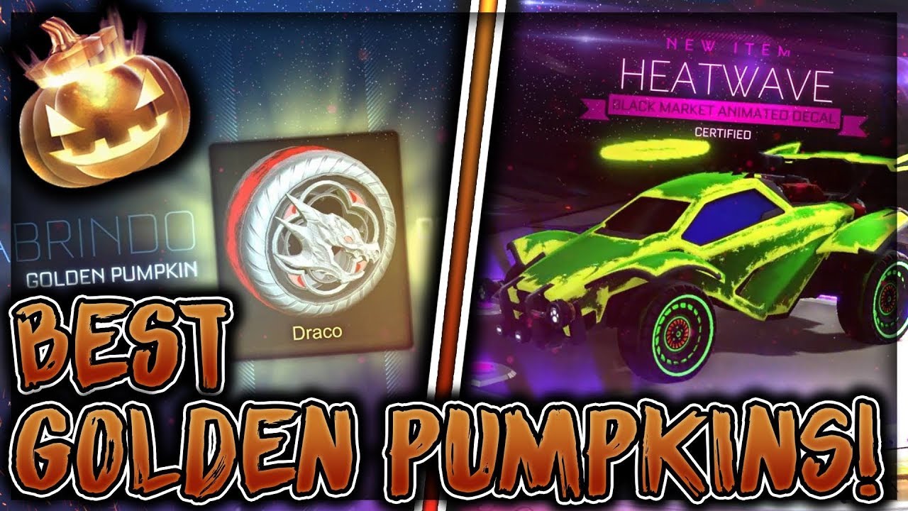 BEST GOLDEN PUMPKIN CRATE OPENINGS ON ROCKET LEAGUE!