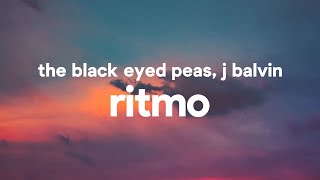 The Black Eyed Peas, J Balvin – RITMO (Letra) chords