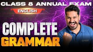 Class 8 English  Public Exam  Complete Grammar  Exam Winner