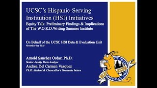 Preliminary Findings & Implications of the WORD Writing Summer Institute