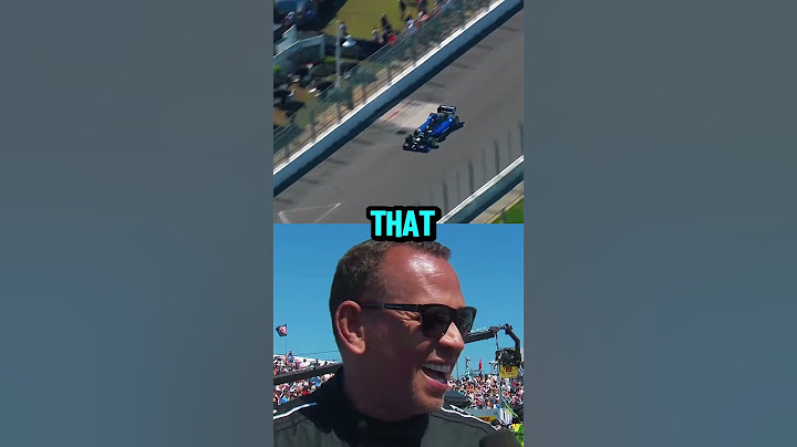 A-Rod FREAKS OUT in Pace Car #funny #shorts #indycar
