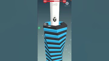 Stack Ball Game | Fastest Level Complete | Level 494 | #shorts #stackball #gameplay #trending #trend