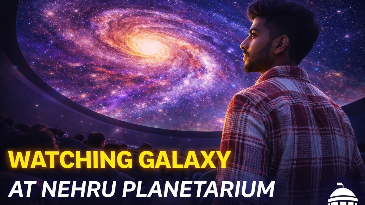 Nehru Planetarium😱 Ka 3D Galaxy Show 😍 | Space Ka Jadoo🌠🚀|| नेहरू प्लैटिनम दिल्ली 