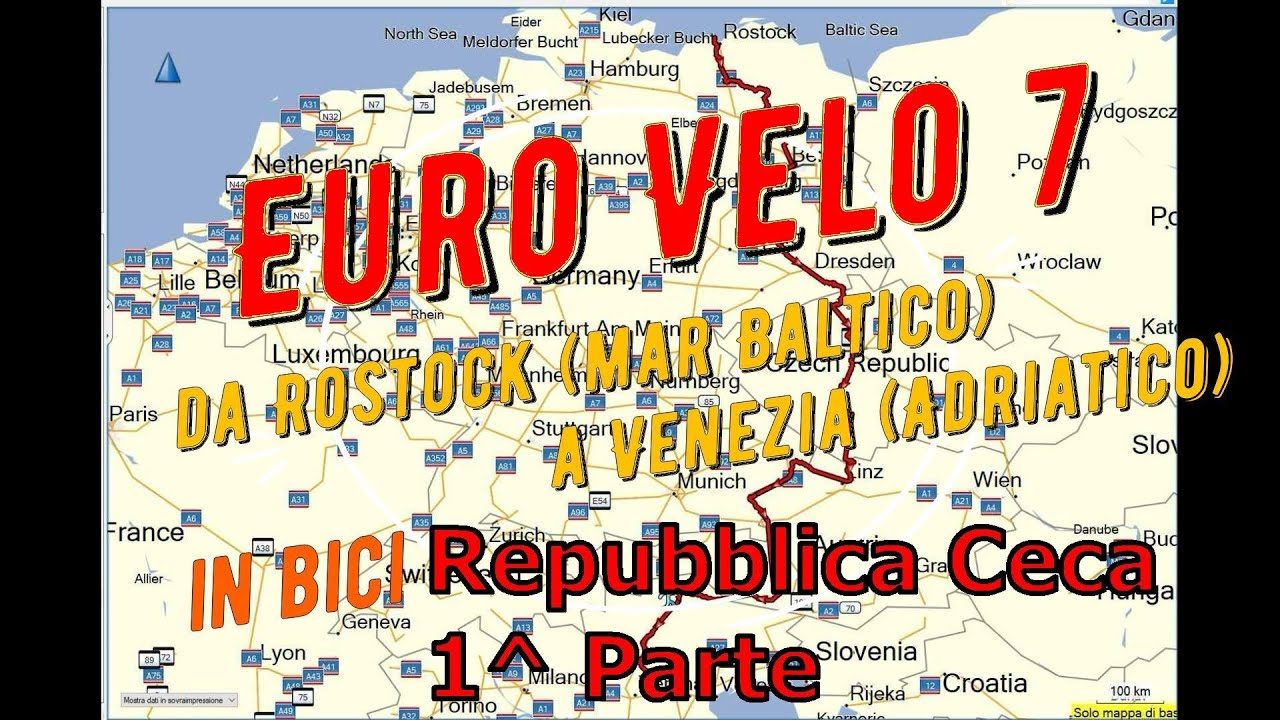 EUROVELO 7, Ciclovia del SOLE, REPUBBLICA CECA 1^ parte