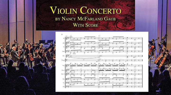Violin Concerto in D by Nancy McFarland Gaub [with...