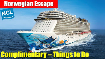 Norwegian Escape | Complimentary Things to Do | Norwegian Cruise Line