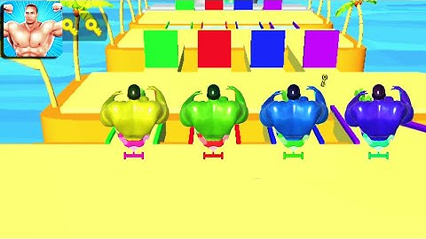 MUSCLE RACE 3D ALL LEVELS MAX GAMEPLAY WALKTHROUGH PART 11