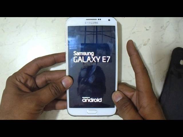 Samsung Galaxy E7 Hard Reset And Pattern Reset Eazy
