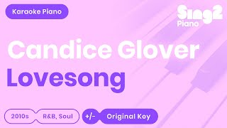 Video thumbnail of "Lovesong - Candice Glover, The Cure, Adele (Piano Karaoke)"