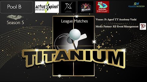 Active Pixel VS  Spin X Legends  | TITANIUM SEASON 5 | 2025 | Pool B | T-4