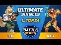Light (Fox) vs Yaura (Samus) - Ultimate Singles Losers Top 24 - Battle of BC 5