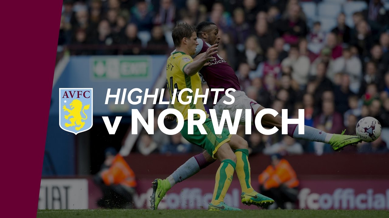 Aston Villa Norwich Highlights - YouTube