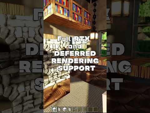 Complete pack for Bedrock with full RTX and Deferred Rendering support!