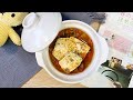 鍋心美食 - 蕃茄豆腐肉末煲 | 送飯一流 | 健康美味 - Tomato tofu with ground beef bowls