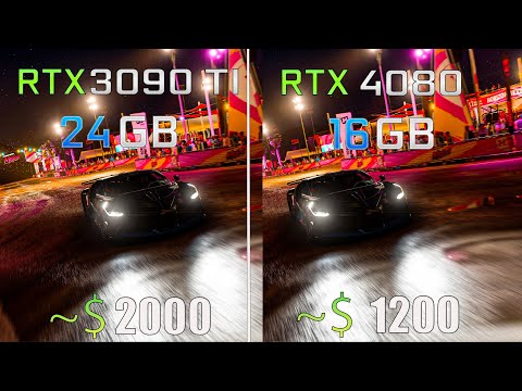 RTX 3090Ti 24GB VS RTX 4080 16GB |i7 13700K Test in 19 Games in 2023 4K-1440P