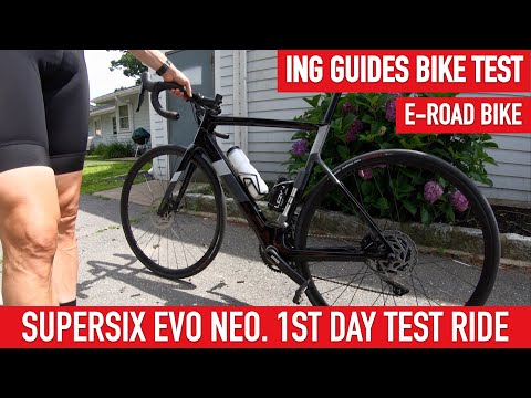 Video: Cannondale SuperSix Evo Neo: klasický pretekársky bicykel je elektrický