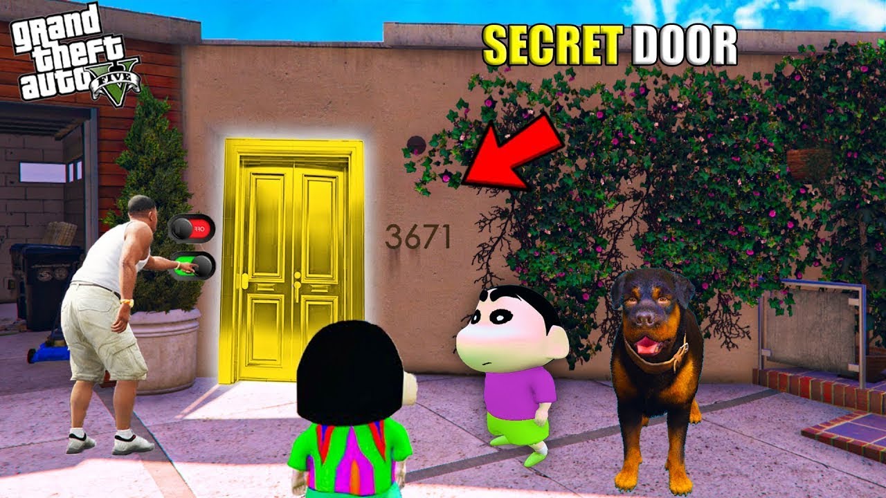 GTA 5 : Franklin Found The Secret Door In Franklins House Near Stairs GTA 5 ! (Malayalam)