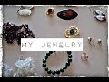 My jewelry collection/ Винтажные украшения и натуральные материалы!