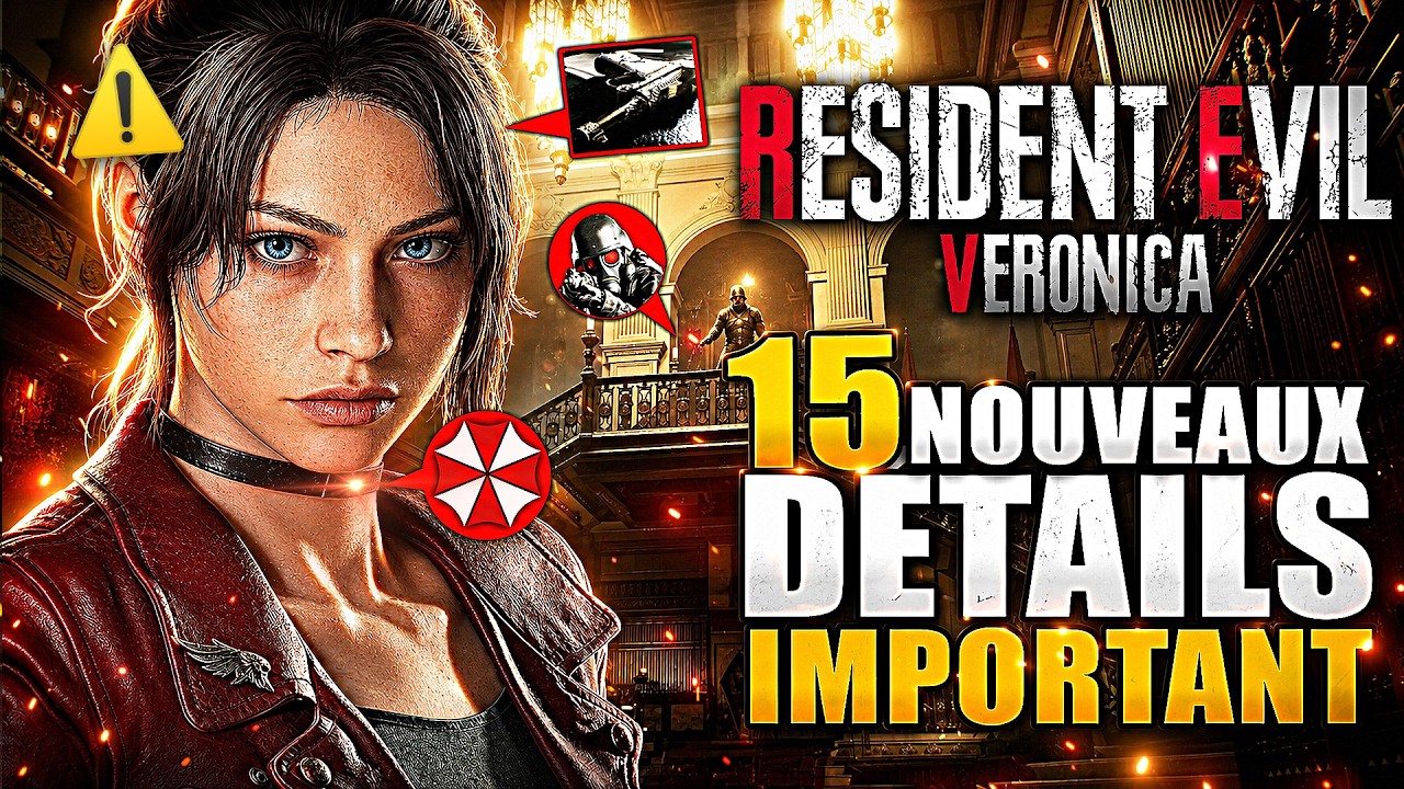 Resident Evil Veronica : 15 Secrets que vous n'avez PAS VU dans le Trailer (Hunk, Umbrella,..)