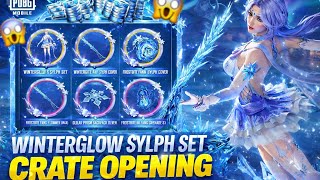 Max Luck Or Scam? Winterglow Sylph Set Crate Opening Pubg Mobile