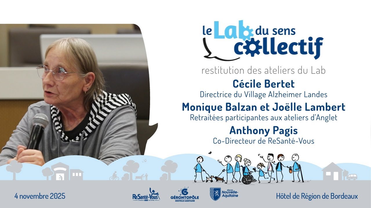 Lab du sens collectif 2025 - Cécile Bertet, Monique Balzan, Joëlle Lambert et Anthony Pagis