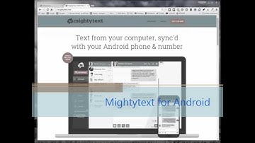 Text From Your Computer With Mightytext for Android